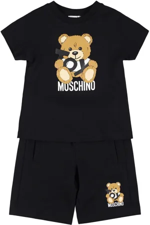 Moschino T-shirt E Shorts In Cotone