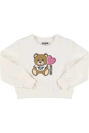 Moschino Felpa In Cotone Stampato
