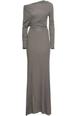 AYA MUSE Vestito Monospalla In Jersey Di Viscosa