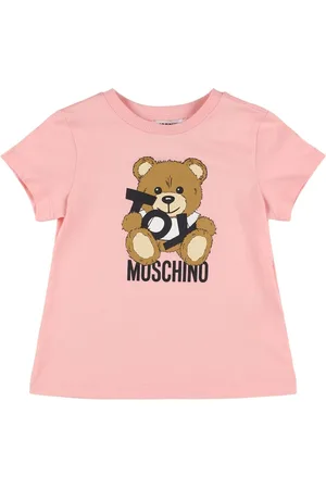 Moschino T-shirt In Jersey Di Cotone Stampato