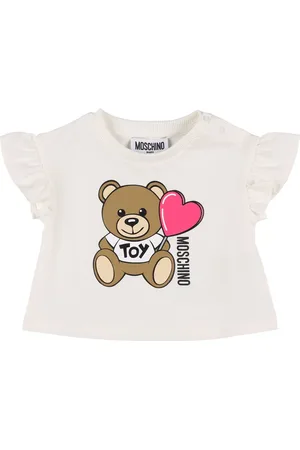 Moschino T-shirt In Jersey Di Cotone Stampato