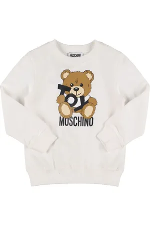 Moschino Felpa In Cotone Stampato