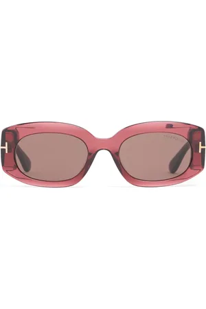 Tom Ford Occhiali Da Sole Quadrati Cielle In Acetato