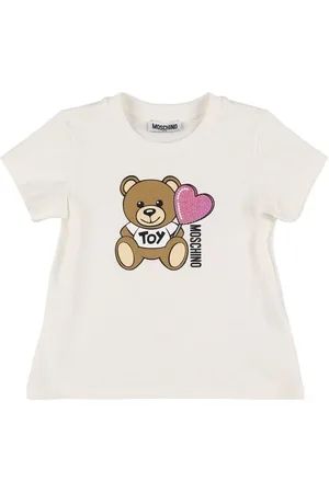 Moschino T-shirt In Jersey Di Cotone Stampato