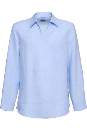 Ermenegildo Zegna Camicia Oasi In Lino
