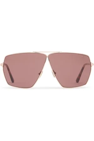 Tom Ford Occhiali Da Sole Stella Quadrati In Metallo