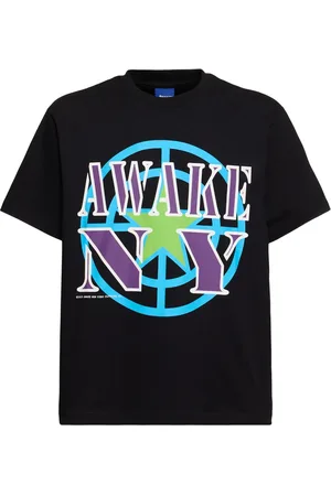 AWAKE NY T-shirt Crosshar In Cotone