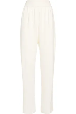 Agnona Pantaloni In Maglia Di Misto Cotone