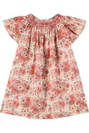 BONPOINT Vestito In Cotone Stampato