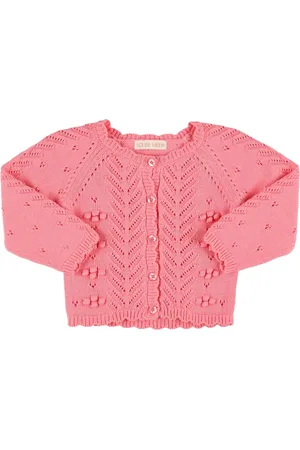 Louise Misha Cardigan In Maglia Di Cotone Con Ricami