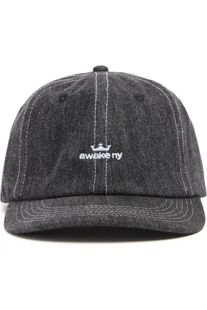 AWAKE NY Cappello In Denim Con Logo Crown