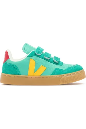 Veja Sneakers Small V-90 In Pelle Con Strap
