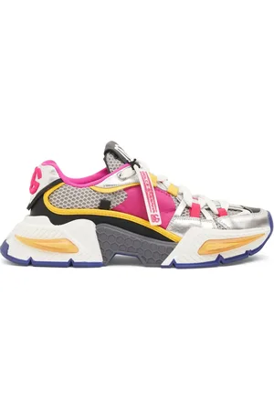 Dolce & Gabbana Sneakers Air Master In Mesh E Pelle
