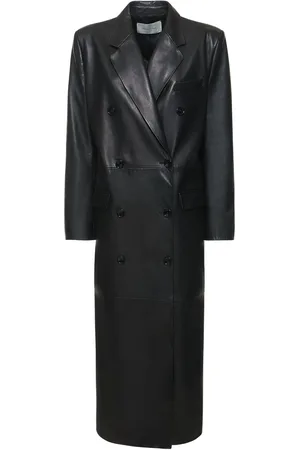 MAGDA BUTRYM Cappotto Doppiopetto In Pelle
