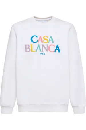 Casablanca Felpa In Ciniglia Con Logo