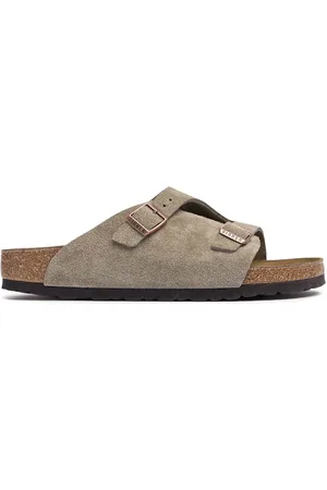 Birkenstock Sandali Zurigo In Camoscio