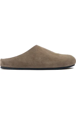 The Row Mules Hugo In Camoscio