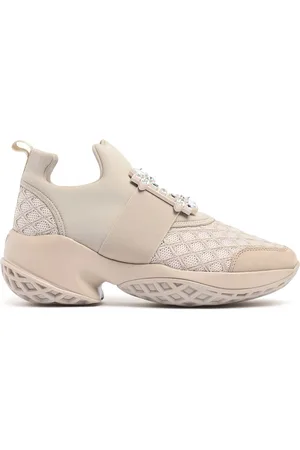 Roger Vivier Sneakers Viv Run In Cotone E Mesh