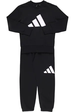 adidas Felpa In Misto Cotone Con Logo