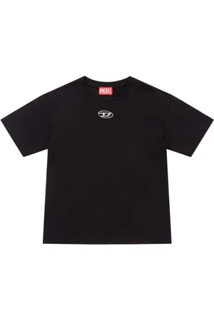 Diesel T-shirt In Jersey Di Cotone Con Logo