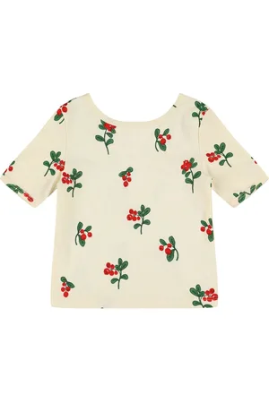 Mini Rodini Top In Jersey Di Cotone