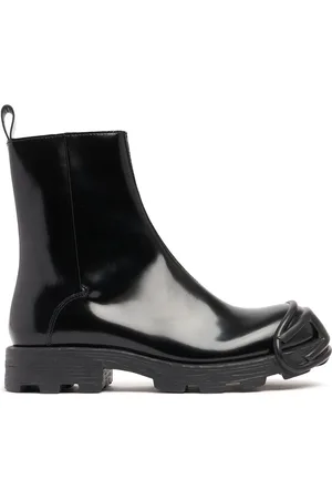 Diesel Stivali Combat Oval-d In Pelle