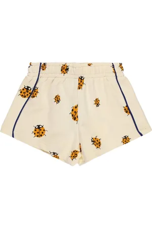 Mini Rodini Shorts In Spugna Di Cotone Stampato