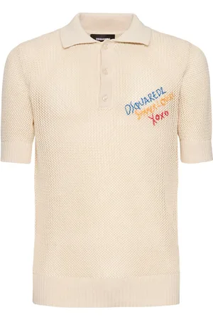 Dsquared2 Polo In Maglia Con Logo