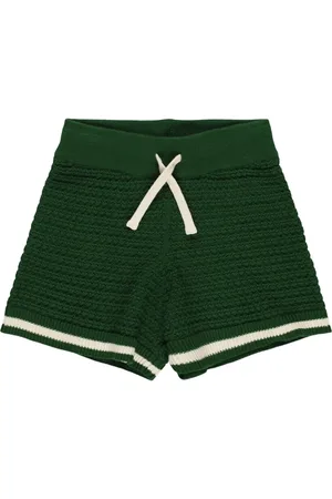 Mini Rodini Shorts In Maglia Di Cotone