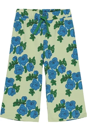 Mini Rodini Pantaloni In Jersey Di Misto Cotone Stampato