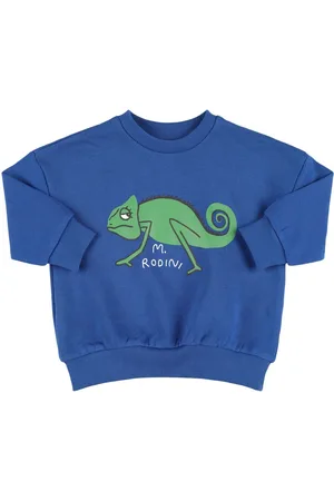 Mini Rodini Felpa In Cotone Con Stampa