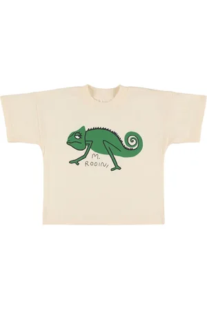 Mini Rodini T-shirt In Jersey Di Cotone Stampato