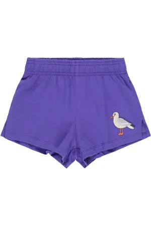 Mini Rodini Shorts In Cotone Con Ricami