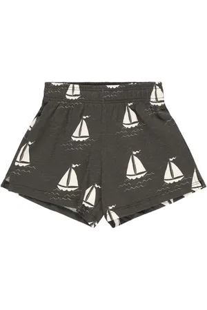 Mini Rodini Shorts In Felpa Di Cotone Con Stampa