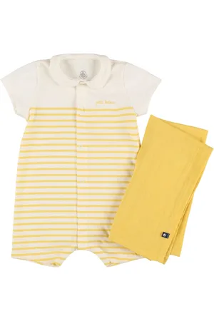 Petit Bateau Tutina E Fascia In Jersey Di Cotone Stampato
