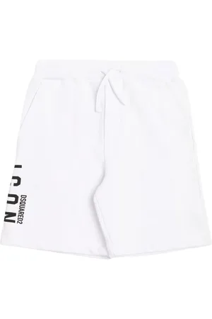 Dsquared2 Shorts Icon In Jersey Di Cotone Stampato