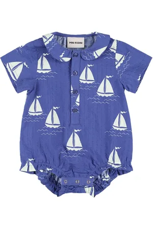 Mini Rodini Body In Cotone Stampato