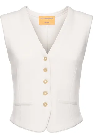 Guest In Residence Gilet Sartoriale In Cashmere