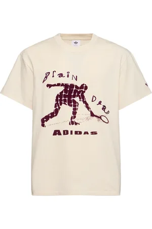adidas T-shirt Brain Dead In Cotone / Stampa