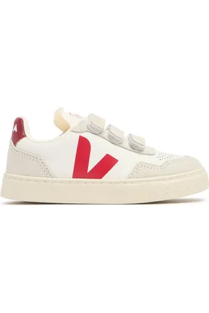 Veja Sneakers V-90 In Pelle Senza Cromo