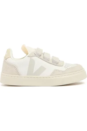 Veja Sneakers V-90 In Pelle Senza Cromo