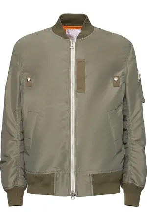 SACAI Giacca In Twill Di Nylon