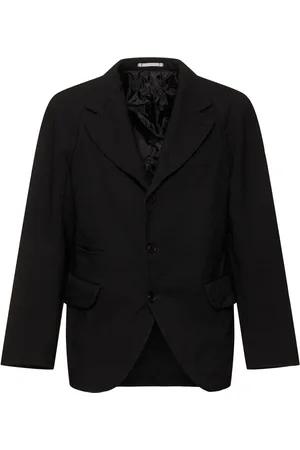 Comme des Garçons Giacca In Gabardina Tinta In Capo
