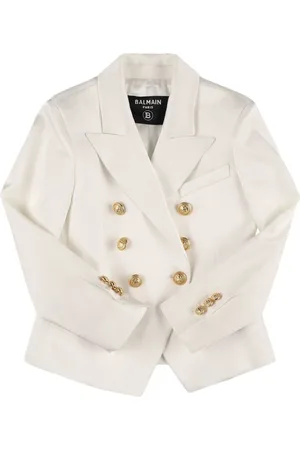 Balmain Giacca In Misto Viscosa