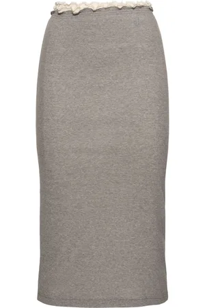 Jil Sander Gonna Midi In Jersey A 3 Strati