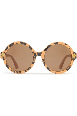 Mini Rodini Occhiali Da Sole Rotondi Leopard
