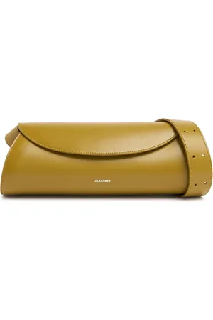 Jil Sander Borsa Piccola Cannolo In Pelle Palmellata