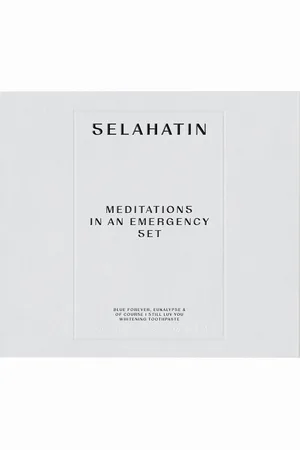 Selahatin Set Meditations In An Emergency