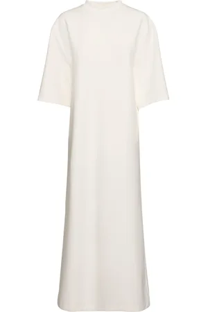 WARDROBE.NYC Vestito Lungo In Jersey Di Misto Cotone