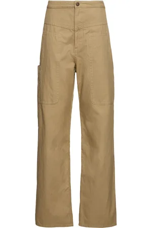 Marant Etoile Pantaloni Dritti Philna Con Vita Alta